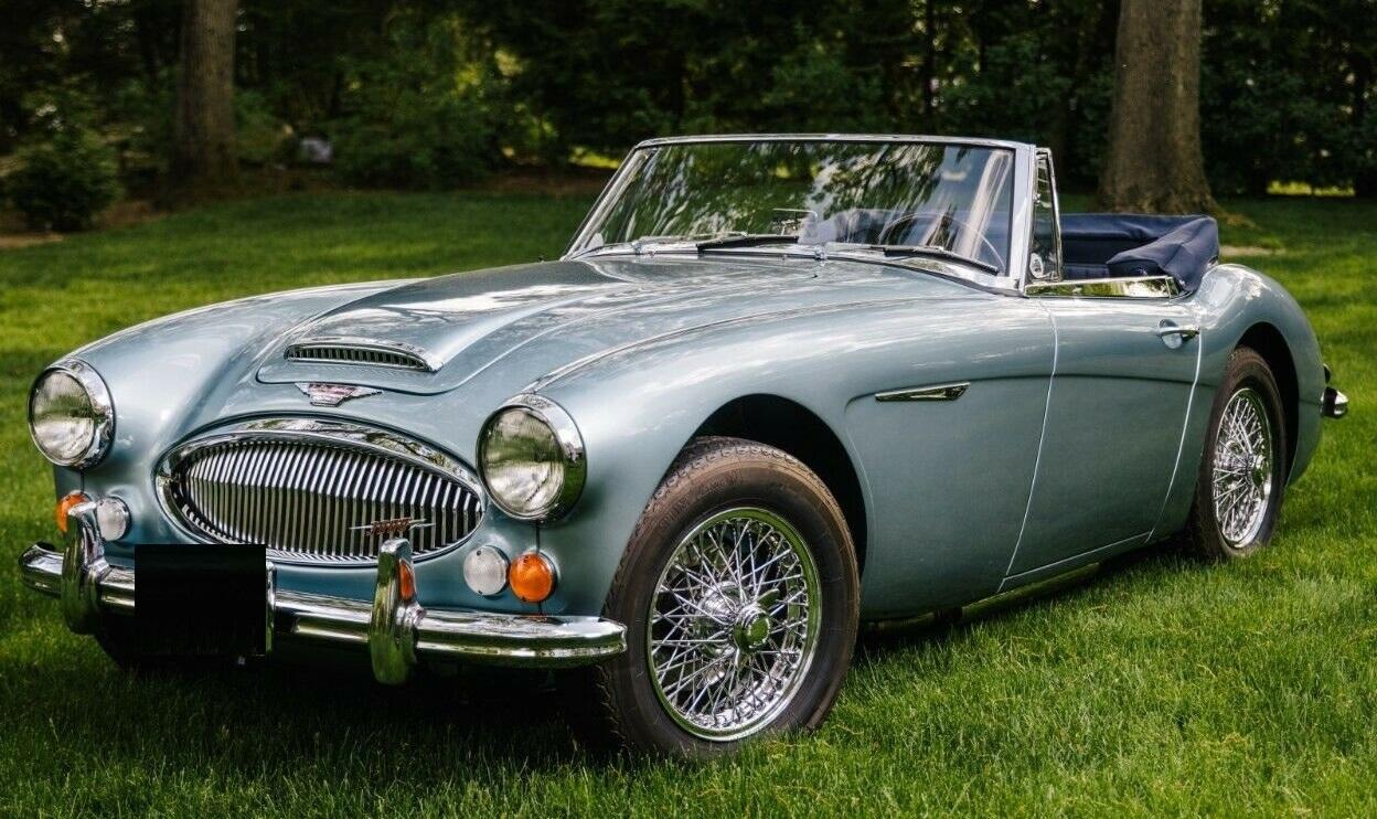 1967 austin healey 3000 mk iii 701 miles professionally restored top-to-bottom