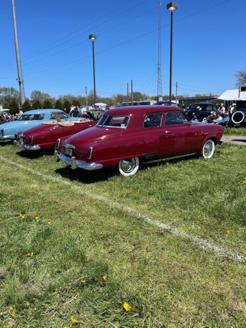 1950 studebaker champion regal sedan red rwd manual regal deluxe