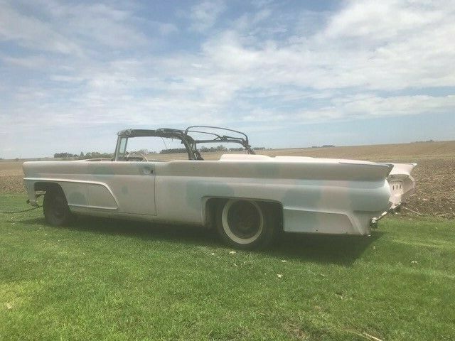 1959 lincoln continental mark iv convertible dry/solid ca car 58 60