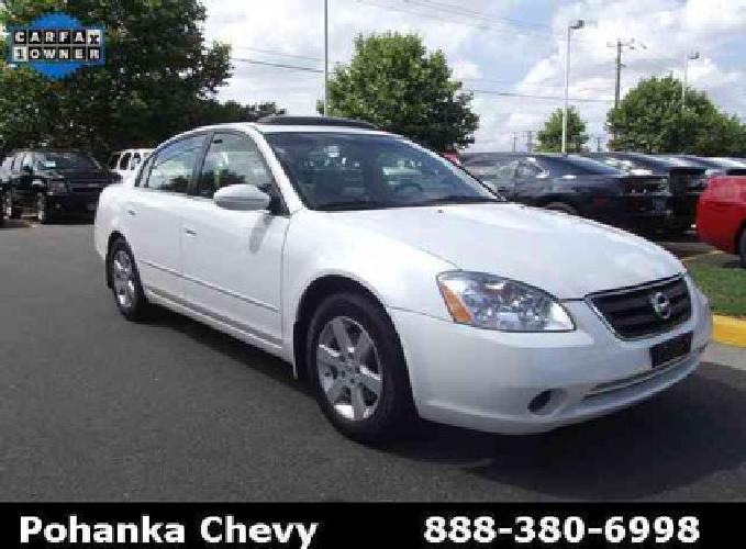 2002 nissan altima 2.5 s in chantilly, va