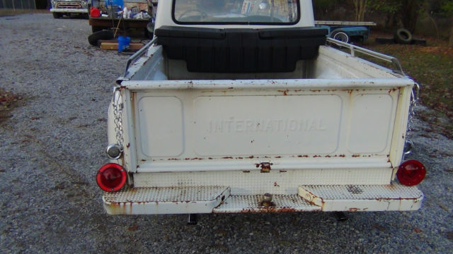 1967 international truck short stepside / original 266 v8-3 speed / great shape