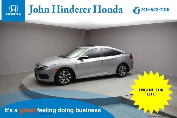 used 2017 honda civic ex sedan heath, oh 43056 for sale in newark, ohio