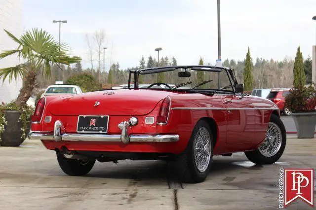 1969 mg mgc roadster 35689 miles tartan red