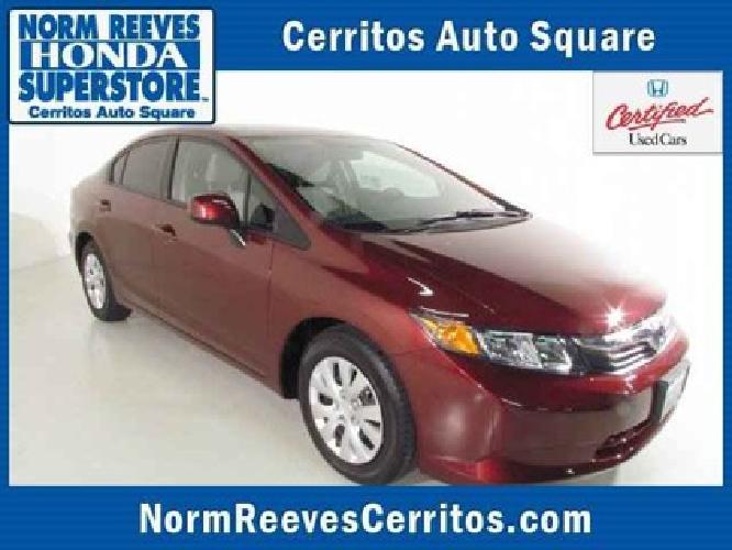 2012 honda civic sedan lx in cerritos, ca