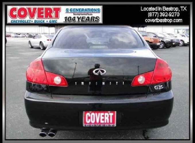 2006 infiniti g35 sedan 4dr sdn at in bastrop, tx