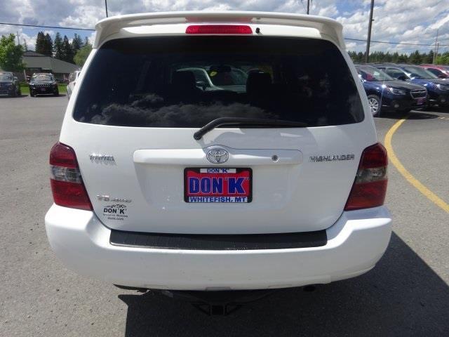 2005 toyota highlander base awd 4dr suv v6 w/3rd row for sale in whitefish, montana