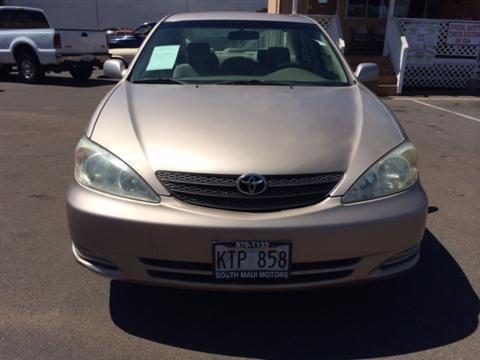 2002 toyota camry sedan le sedan 4d for sale in kihei, hawaii