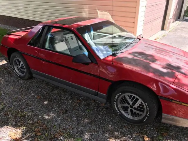 1985 pontiac fiero gt only 19k miles