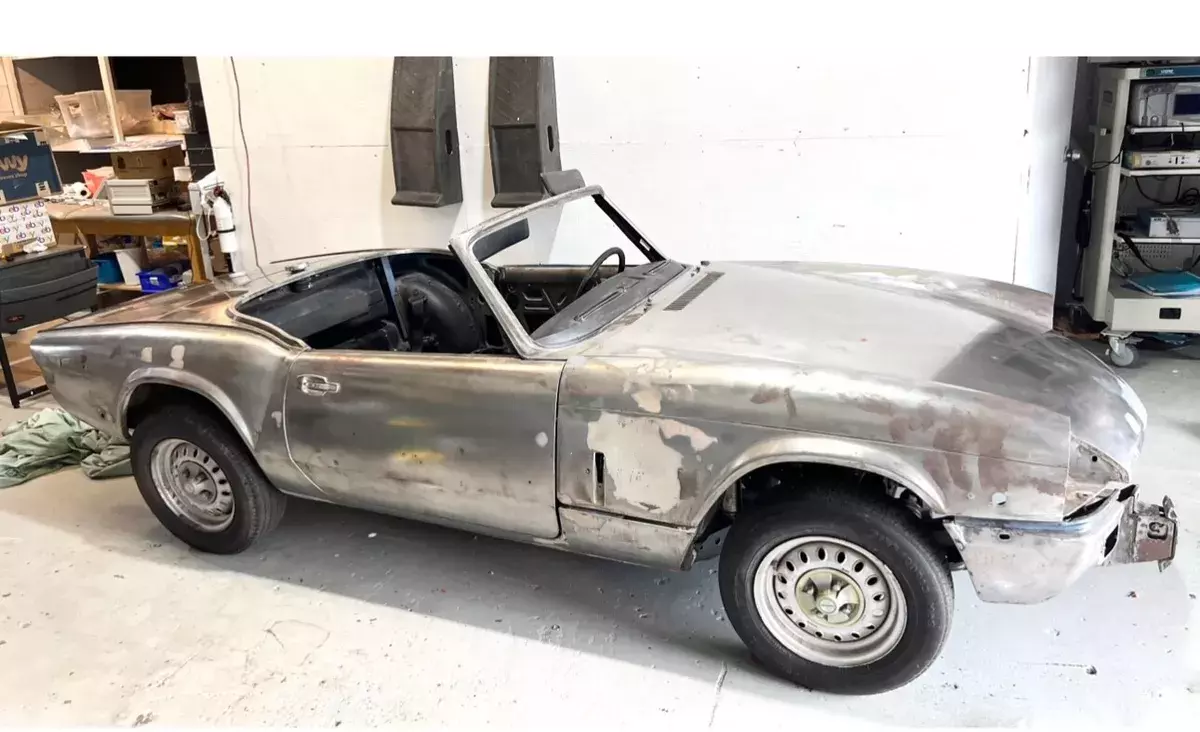 1975 triumph spitfire 82,000 miles with hardtop no reserve