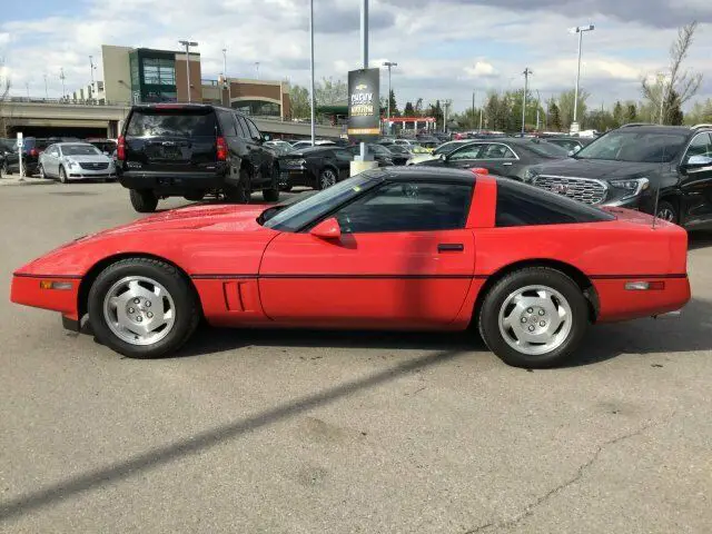 1988 chevrolet corvette, red available now!