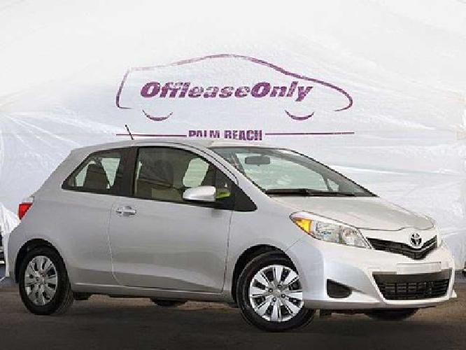 2012 toyota yaris l hatchback in lake worth, fl
