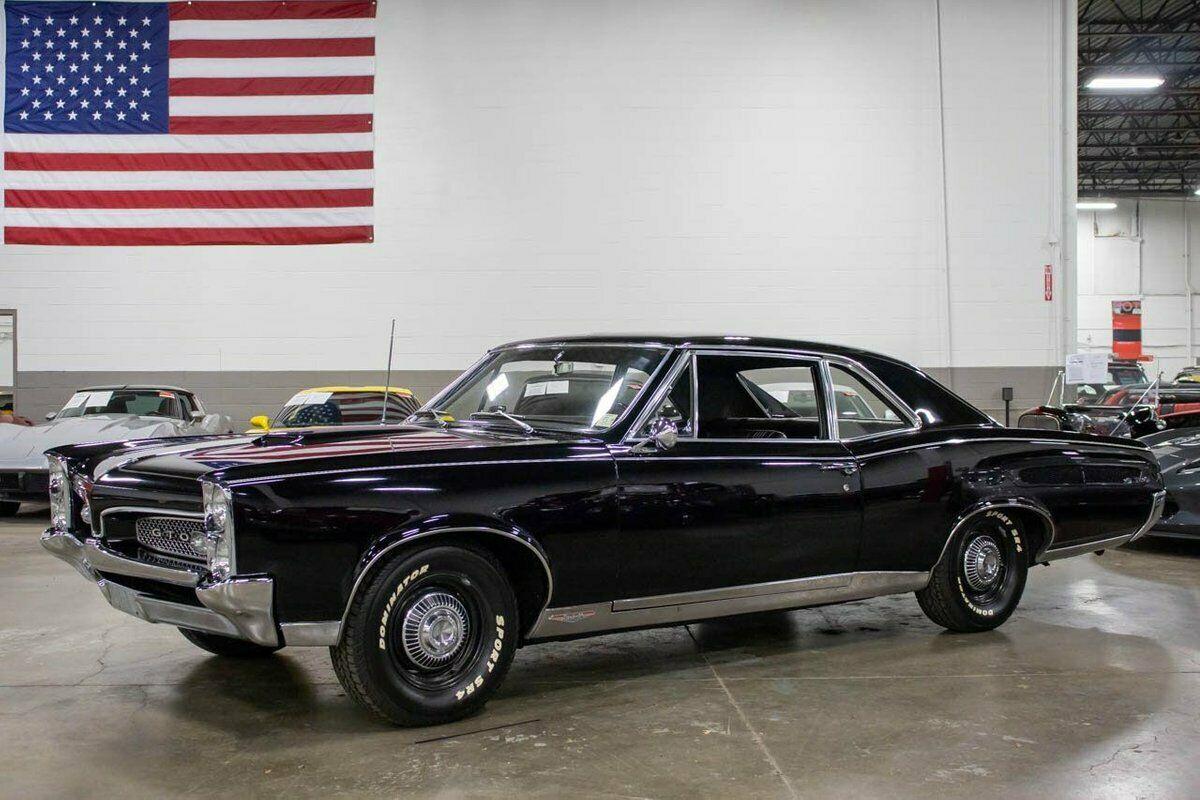 1967 pontiac gto 50603 miles starlight black 400ci v8 4speed manual