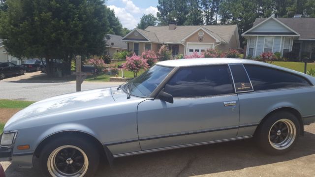 81 supra in good runing condition , car is blue and has aftermarket rims & tires