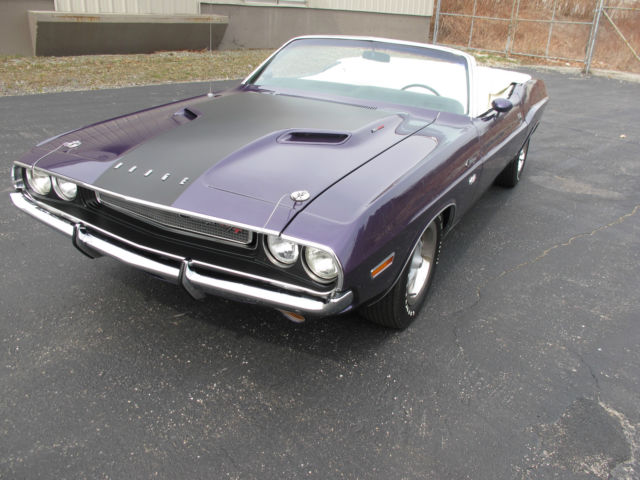 1970 dodge challenger completely restored challenger r/t convertible