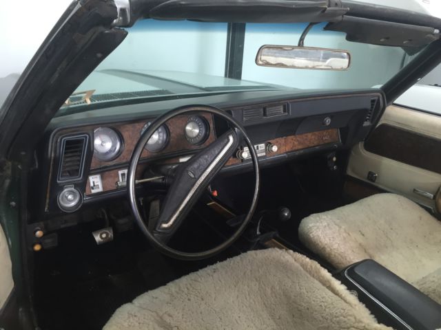1970 oldsmobile 442 convertible true 344 barn find running driving project nr nj