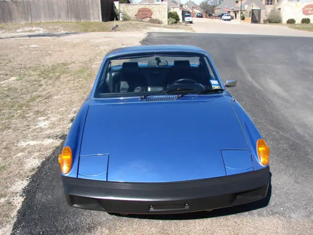 1976 porsche 914 2.0l anacona blue metallic/53,413 original miles/all docs/l@@k!