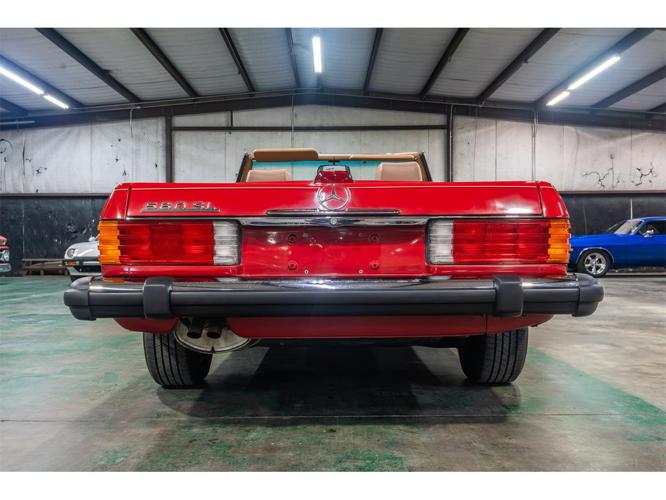 1986 mercedes-benz 560sl in sherman, texas