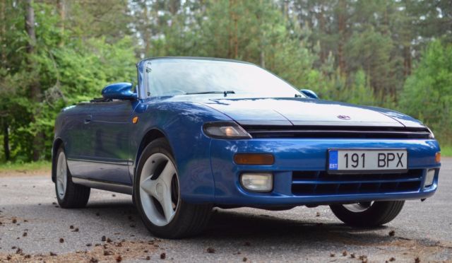 toyota celica 4ws jdm rhd, new hood and paint. priced to sell ! rare convertible