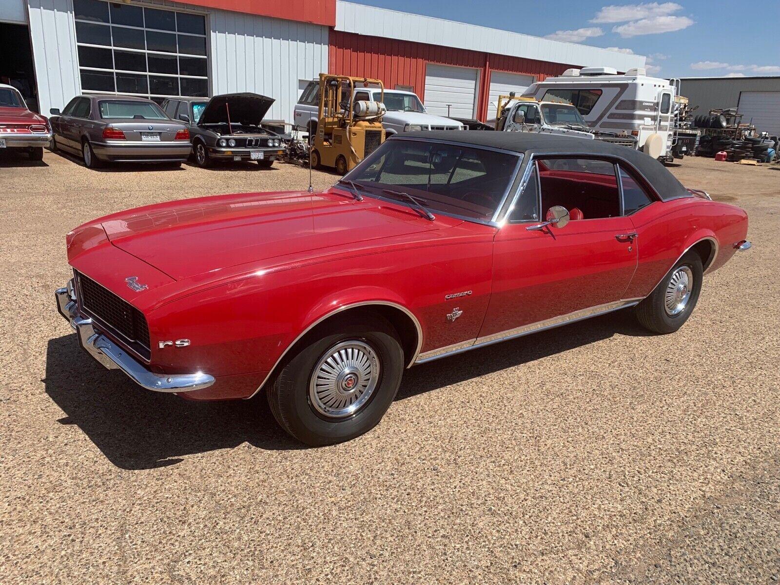 1967 chevrolet camaro coupe rally sport 327