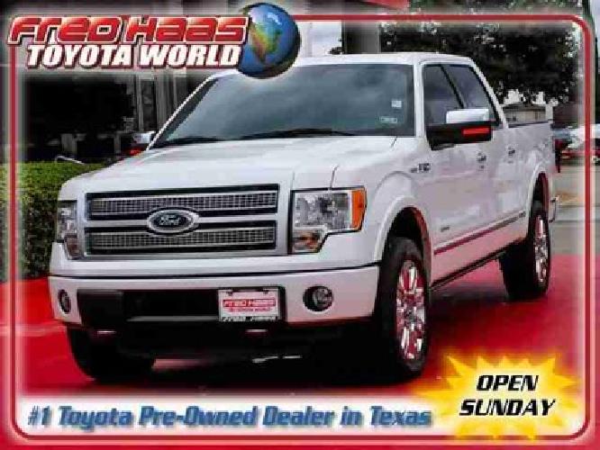 2012 ford f-150 4wd supercrew 5-1/2 ft box platinum in spring, tx
