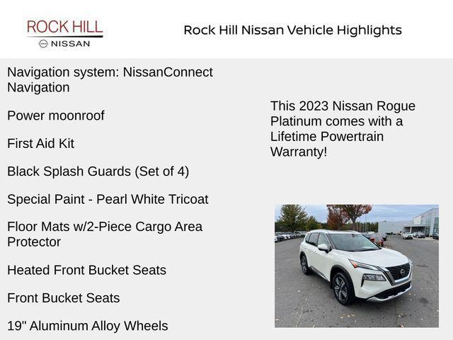 2023 nissan rogue platinum