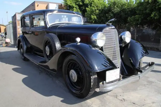 1934 lincoln town car murray k series sedan manual 12 cylinder no reserve