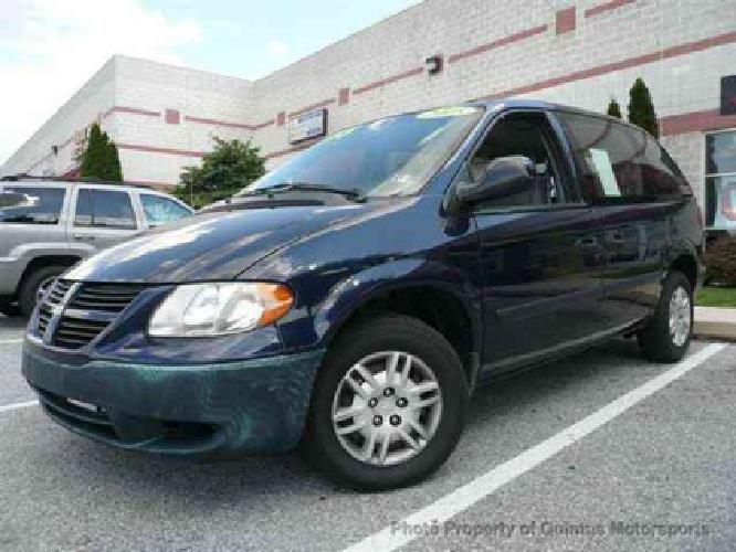 used 2005 dodge caravan se van, 105,105 miles in gettysburg, pa