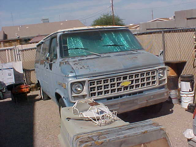 1982 chevy/chevrolet sport van w/350 chevy engine auto trans tow it away
