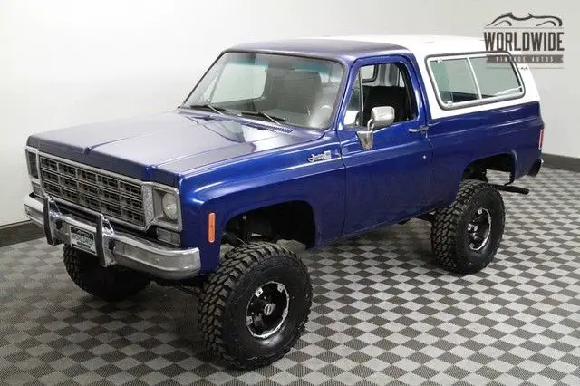 1977 gmc jimmy restored lifted 396 v8 auto