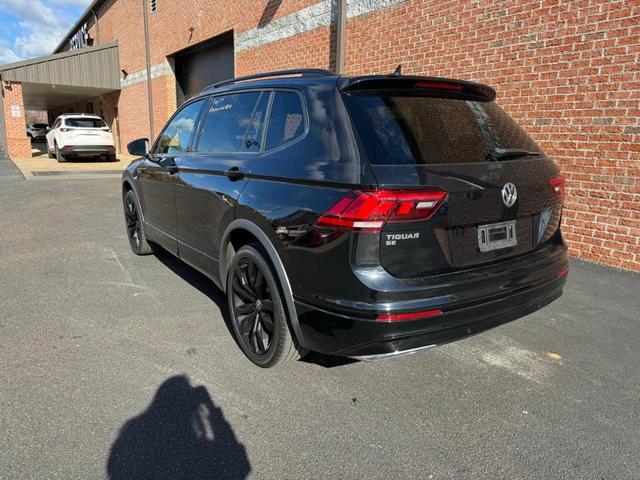 2021 volkswagen tiguan 2.0t se r-line black