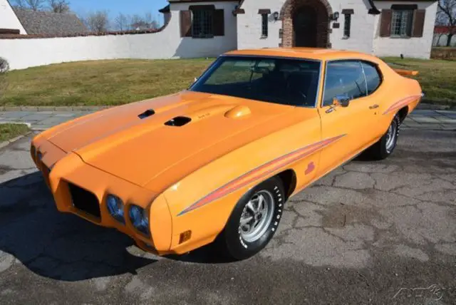 1970 pontiac gto judge look free shipping orbit orange 4 speed fast