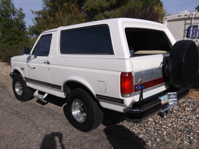 1991 ford bronco xlt 4x4 w/overdrive