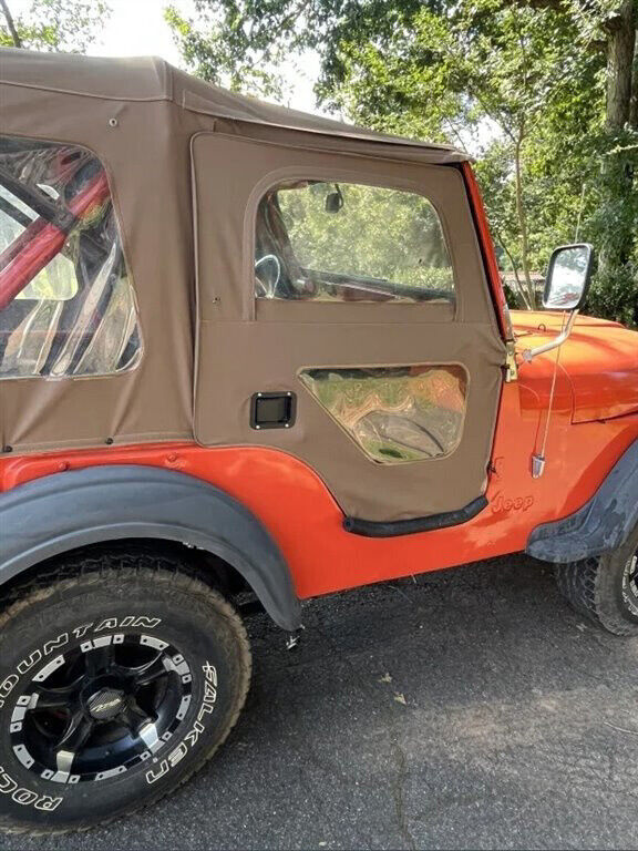 1976 jeep cj-5 suv removable canvas top/doors
