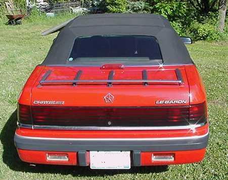 two 1989 lebaron convertibles