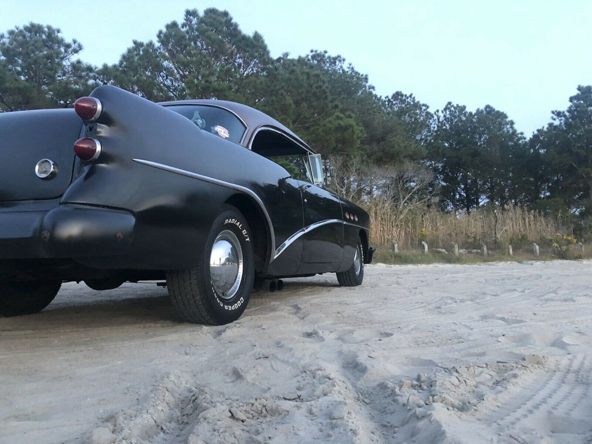 1954 buick century coupe black rwd automatic