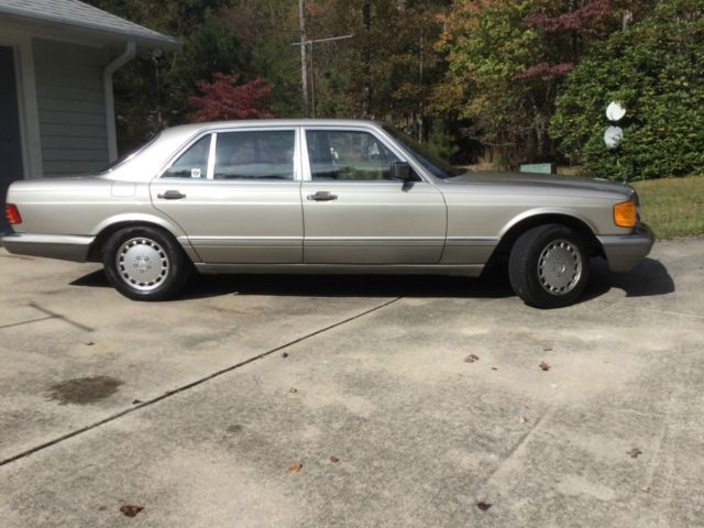 low mileage mercedes 500 series sedan