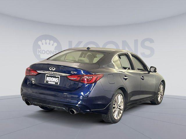 2021 infiniti q50 3.0t luxe