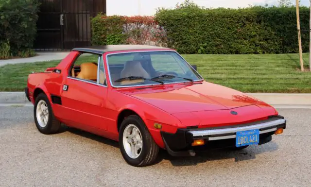 california original, 1981 fiat x-1/9, 80k orig miles, 100% rust free, runs a+