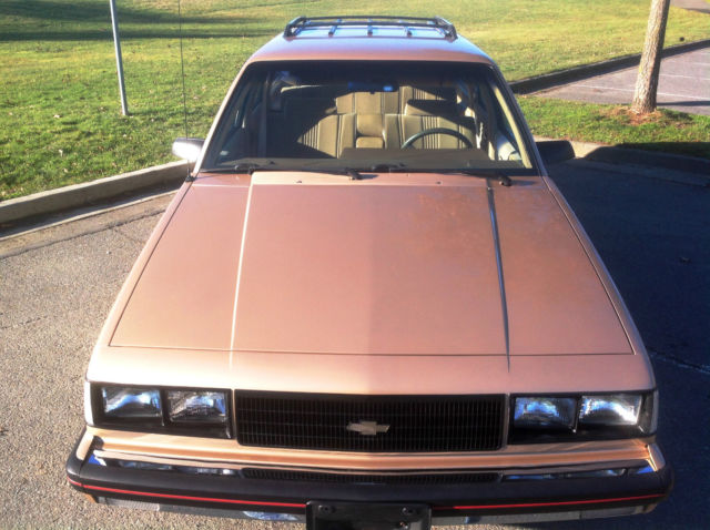 1986 chevrolet celebrity eurosport station wagon v6 super low mileage < 13000 mi