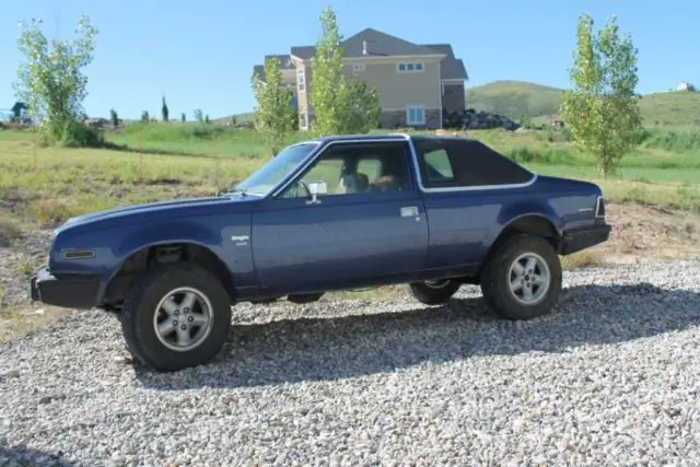 rare 1981 amc eagle 2-door sport coupe