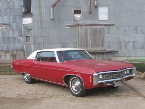 1969 chevy impala 2 door hard top for sale in barlow, north dakota