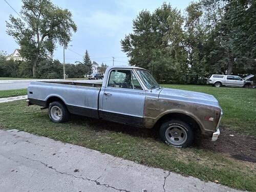 1969 chevy starts, runs and drives