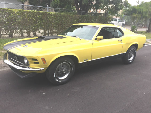 awesome1970 ford mustang mach 1, matching #'s, original blue plate cailif car!