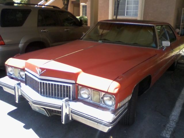1973 cadillac sedan de ville - original unrestored condition