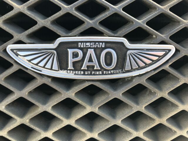 1989 nissan pao, olive with 73,000 miles available now!