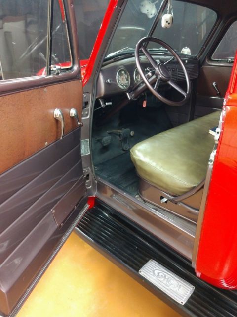 1952 gmc 1/2 ton pickup rust free 54k actual miles southern truck