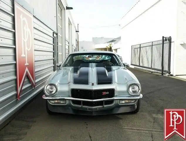 1971 chevrolet camaro z28 tribute 3496 miles silver metallic