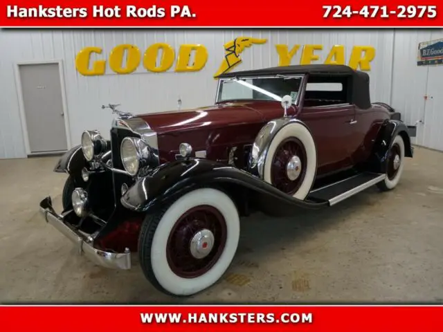 1931 packard standard eight coupe roadster