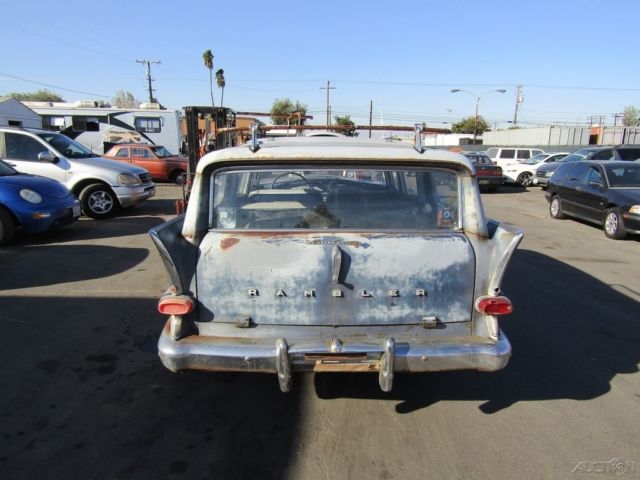 c 1959 american motors rambler 6 cross country wagon 6-cyl gas auto no reserve