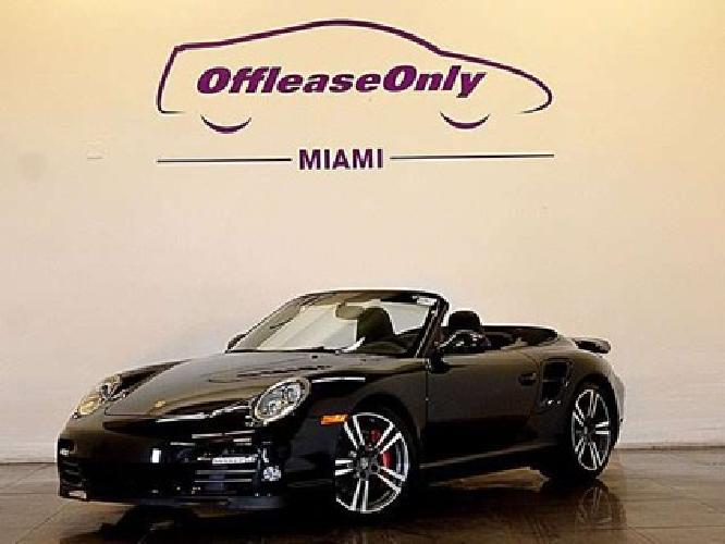2011 porsche 911 turbo convertible awd in miami, fl